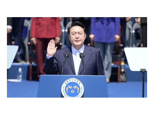 尹锡悦宣誓，韩国新总统诞生（朴槿惠，文在寅出场）